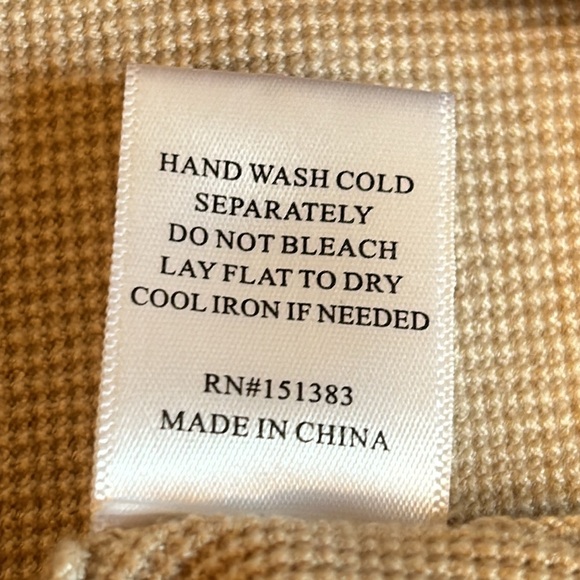 Current air LA Beige Puff Sleeve Top with Embroidered Details Women’s Small - Picture 9 of 10